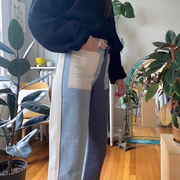 Marvin Ruby Wren Jean in Patchwork - Size S - Picture 2 of 12